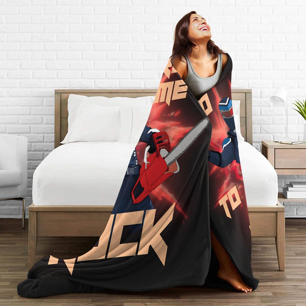 Vigilante peacemaker Super Warm Blanket Travel Plush Throw Blanket Print Home Decor Flannel Bedspread Sofa Bed Cover