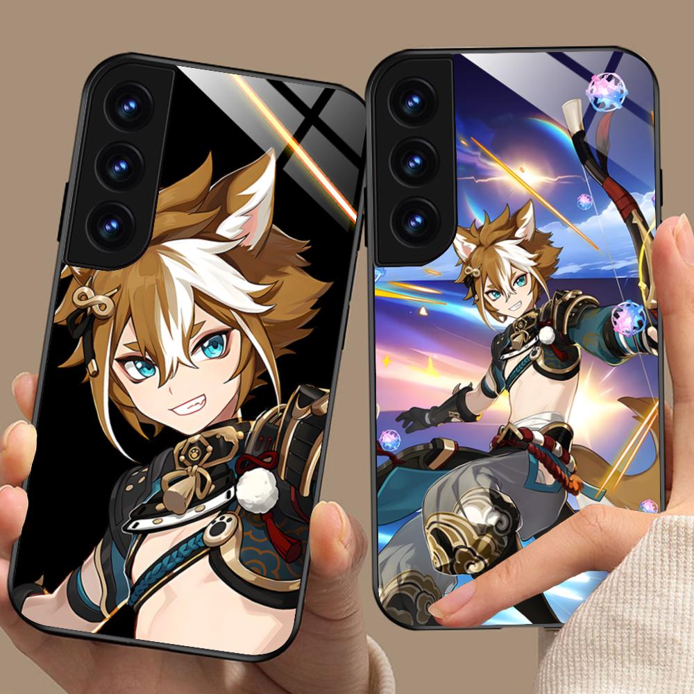 Game GI Gorou Mobile Phone Case for Samsung Galaxy A56 55 54 53 52 51 36 35 34 23 16 15 5G Glass Colorful Cover Smartphone Cover