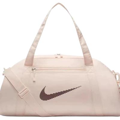 Nike Borsa da palestra in poliestere Borsa a spalla Borsa a tracolla Borsa a mano Unisex Rosa chiaro Casual DR6974-838