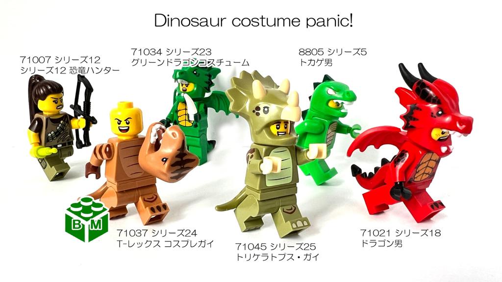 LEGO Minifigure Series 25 Triceratops Guy | Triceratops Costume Fan [71045-8]
