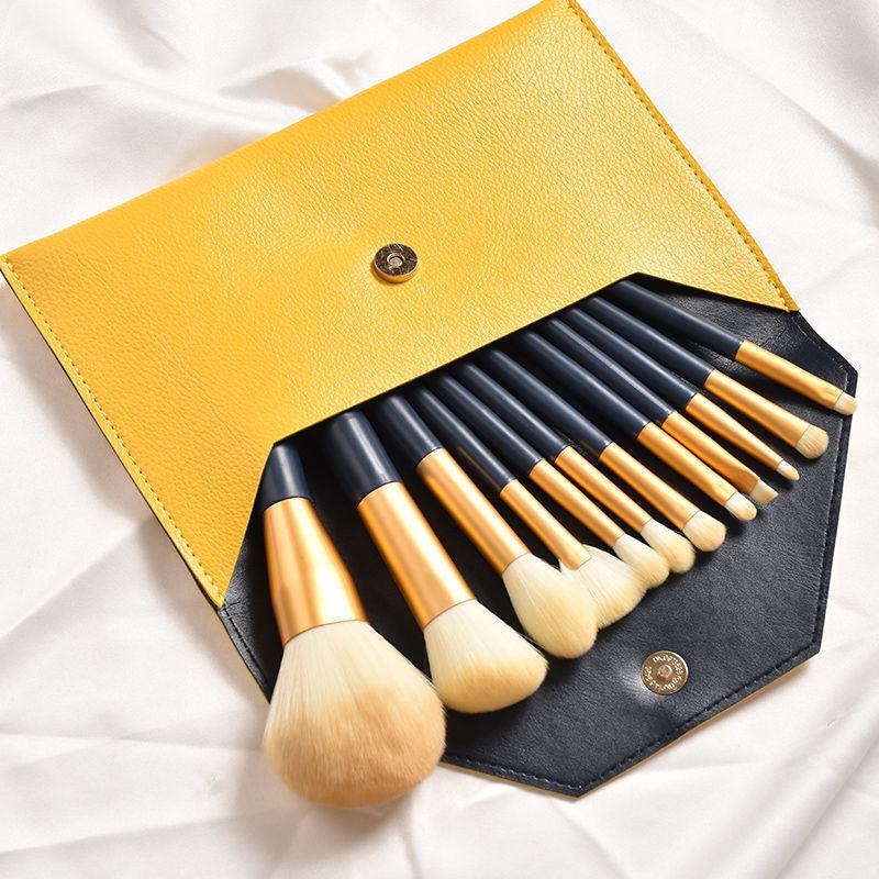 12-Piece Star Makeup Brush Set Eyeshadow Brush Setting Brush Eye Detail Blending Beauty Tool Set Contour Brush Blush Brush