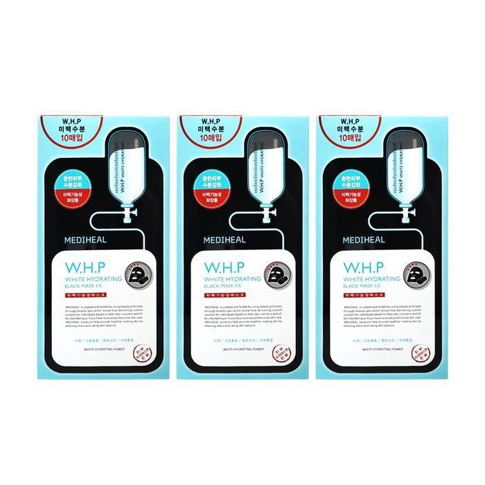 

Mediheal W.H.P Whitening Moisture Black Mask EX 10 Sheets 3 Ss (31621468) 1 piece
