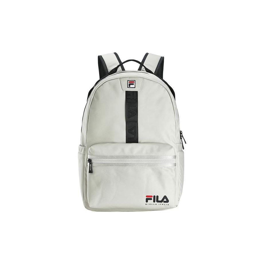 

FILA Fashion Casual Sports Classic Large Capacity Zipper Closure Fabric Backpack Mini Men backpack Cloud-Gray F13M429103FGY Asphalt Cloud Gray,Extra Small
