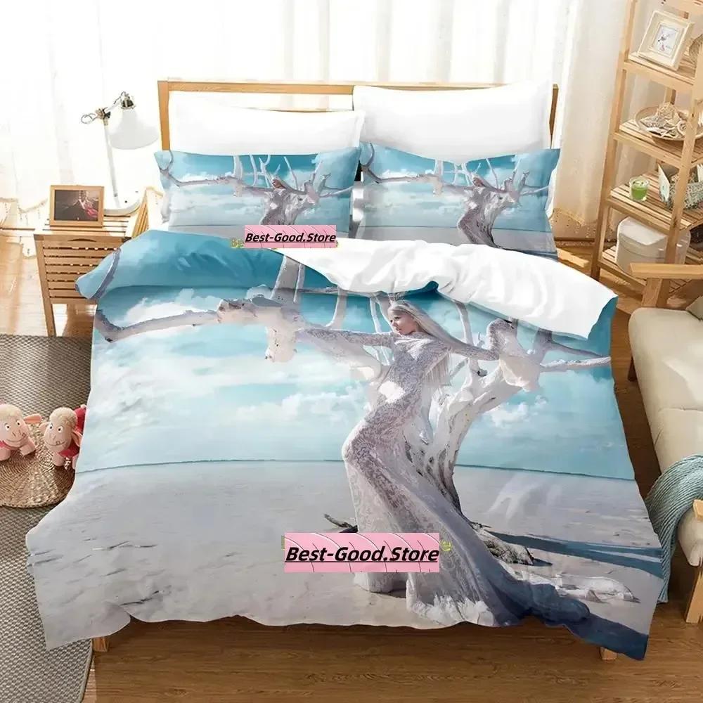 Popular Kerli Bedding Set Single Twin Printed Bed Set With Pillowcase Bed Duvet Cover Soft Single Double Queen Super King Size