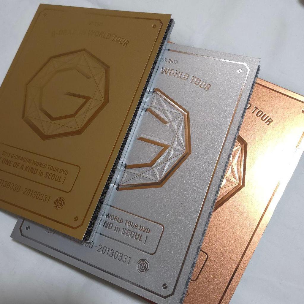 [USED] BIGBANG G-DRAGON ONE OF A KIND Live CD DVD