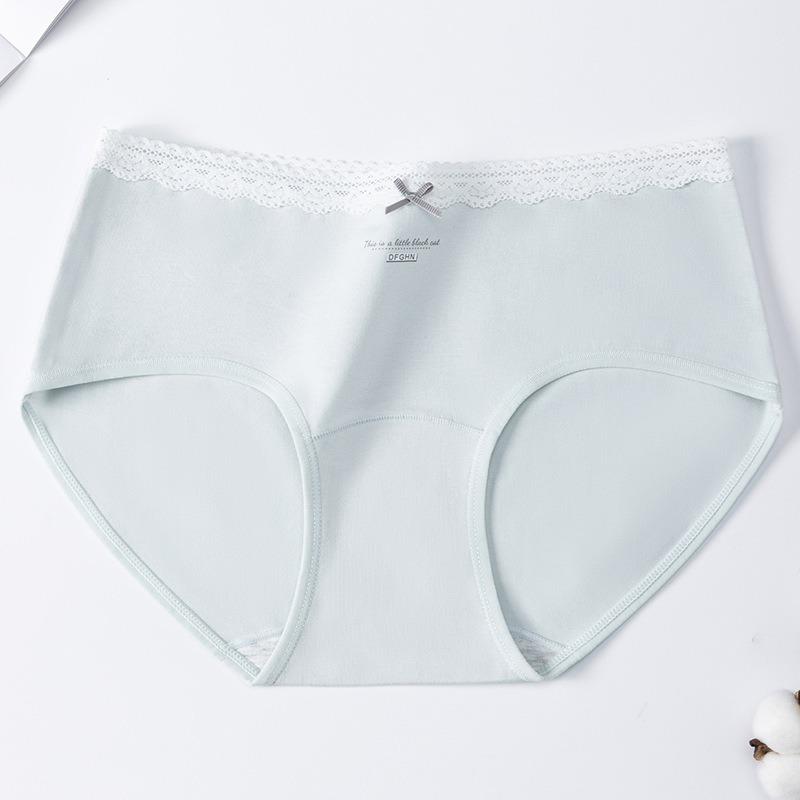 Women S Cotton High Waist Triangle Underwear 10a Antibacterial Full Cotton Gusset