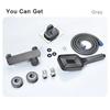 Gray Waterfall Bathtub Faucet With Hand Shower Brass Chrome Wall Mounted Bathroom Shower Mixer Tap Full Shower System Set