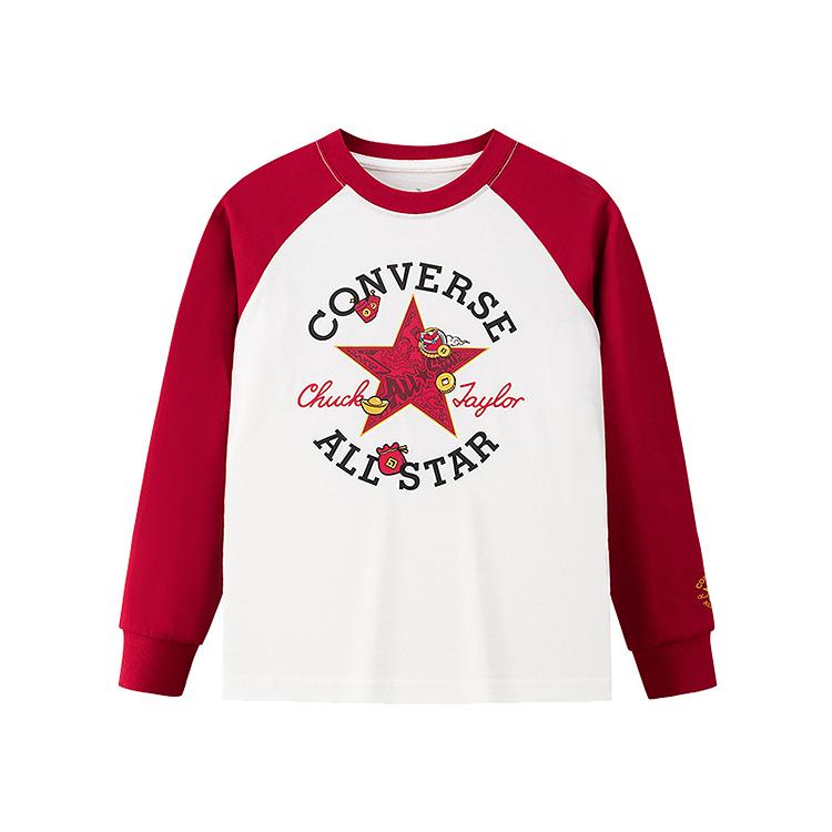 Converse Kids T Shirts Crew Neck Moderate CV2612611 (4)110/52
