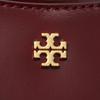 Tory Burch Emerson Minimalist Casual Zipper Leather Crescent Bag Women Handbags Burgundy 147940-627