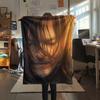 1PC THE WALKING DEAD Print Flannel Blanket, High quality Comfortable for All Seasons, Home Decor, Warmth and Comfort, Perfect for Christmas Gifts215