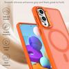 For Samsung Galaxy S25 Edge Magnetic Case Foldable Kickstand Matte PC + TPU Phone Cover