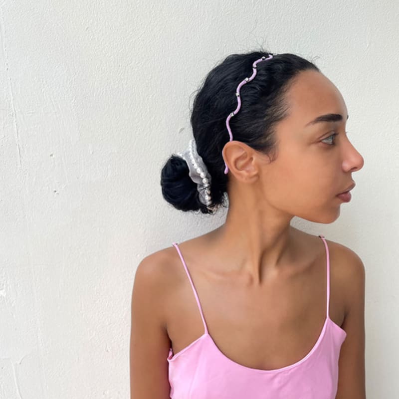 SCHO JEWELRY Ariel Wave Crystal Hairband