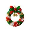 Christmas Bells Ornament Knitted Santa Hanging Bells Christmas Tree Decorations For Indoor Outdoor Decoration