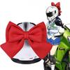 Motorcycle Helmet Bow Decoration Electric Bike Helmet Car Body Decoration Accessories Bowknot Suction Cup Type For Girl Wom Y1G4