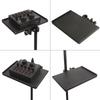 Portable Universal Microphone Stand Adjustable Clamp Tripod Bracket Holder Clamp Soundcard Tray for Live Streaming