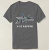 USA Army F22 Raptor Fighter Jet Unisex TShirt Short Sleeve Casual 100 Cotton ONeck Summer Tees