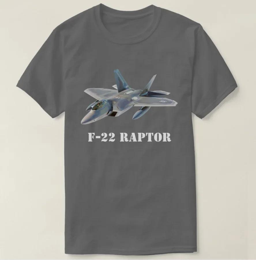 USA Army F22 Raptor Fighter Jet Unisex TShirt Short Sleeve Casual 100 Cotton ONeck Summer Tees