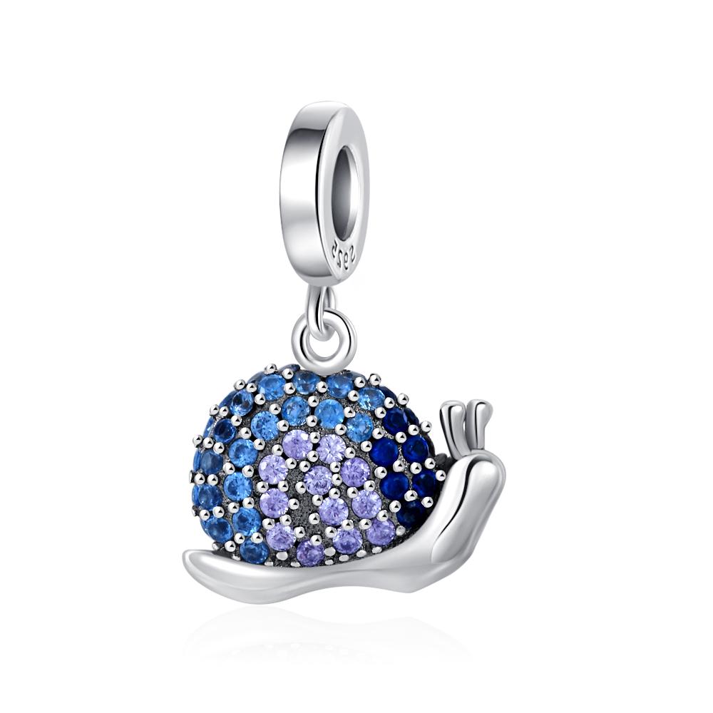 S Copper Charm Fit Original Bracelet Accessories Women Jewelry Blue Oceanoctopus Dolphin Ship Lighthouse