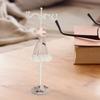 Mannequin Dress Jewelry Display Stand Model Dress Earrings Necklace Jewelry   Decorative Jewelry Doll Holder