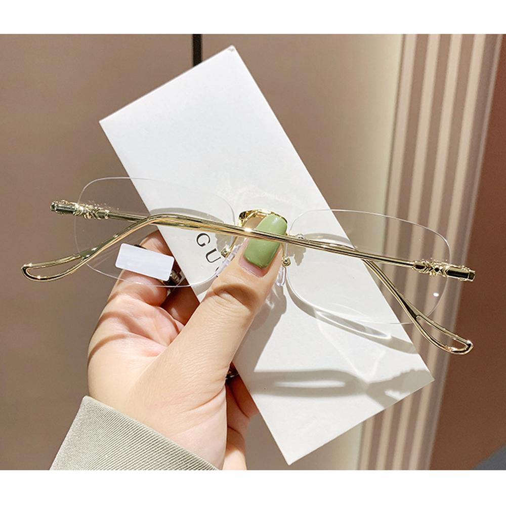 

Мужские безободковые очки с защитой от синего света, фотохромные очки, женские очки с ультралегкой оправой из сплава, компьютерные очки, солнцезащитные очки Photochromic