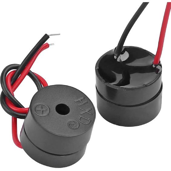 26PCS Buzzer DC 3-12V Wired Connector Active Electronic Buzzer 85dB