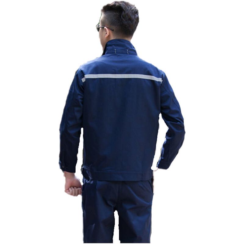 Unisex Reflective Strip Long-Sleeve Workwear Set 190/4XL