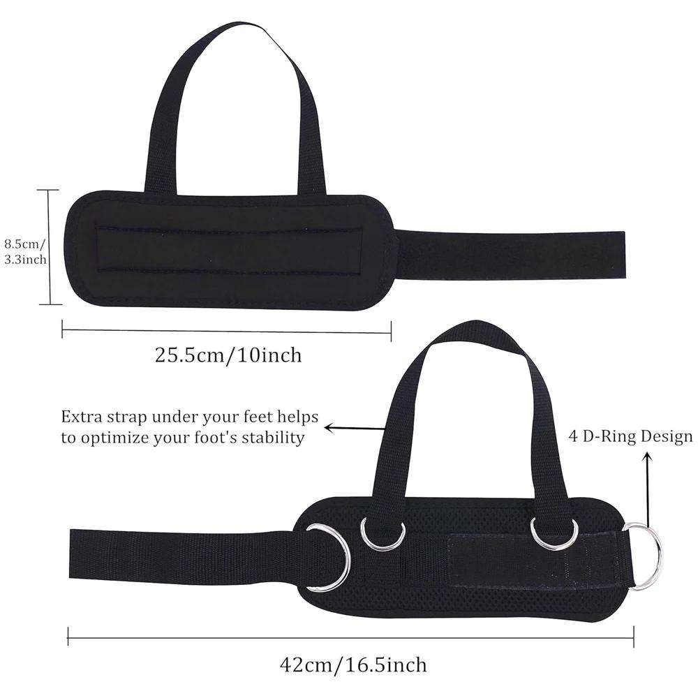 1/2Pcs Ankle Straps For Cable Machine Men And Women, Ankle Strap For Cable Machine Kickback, Ankle Attachment For Leg Extensions