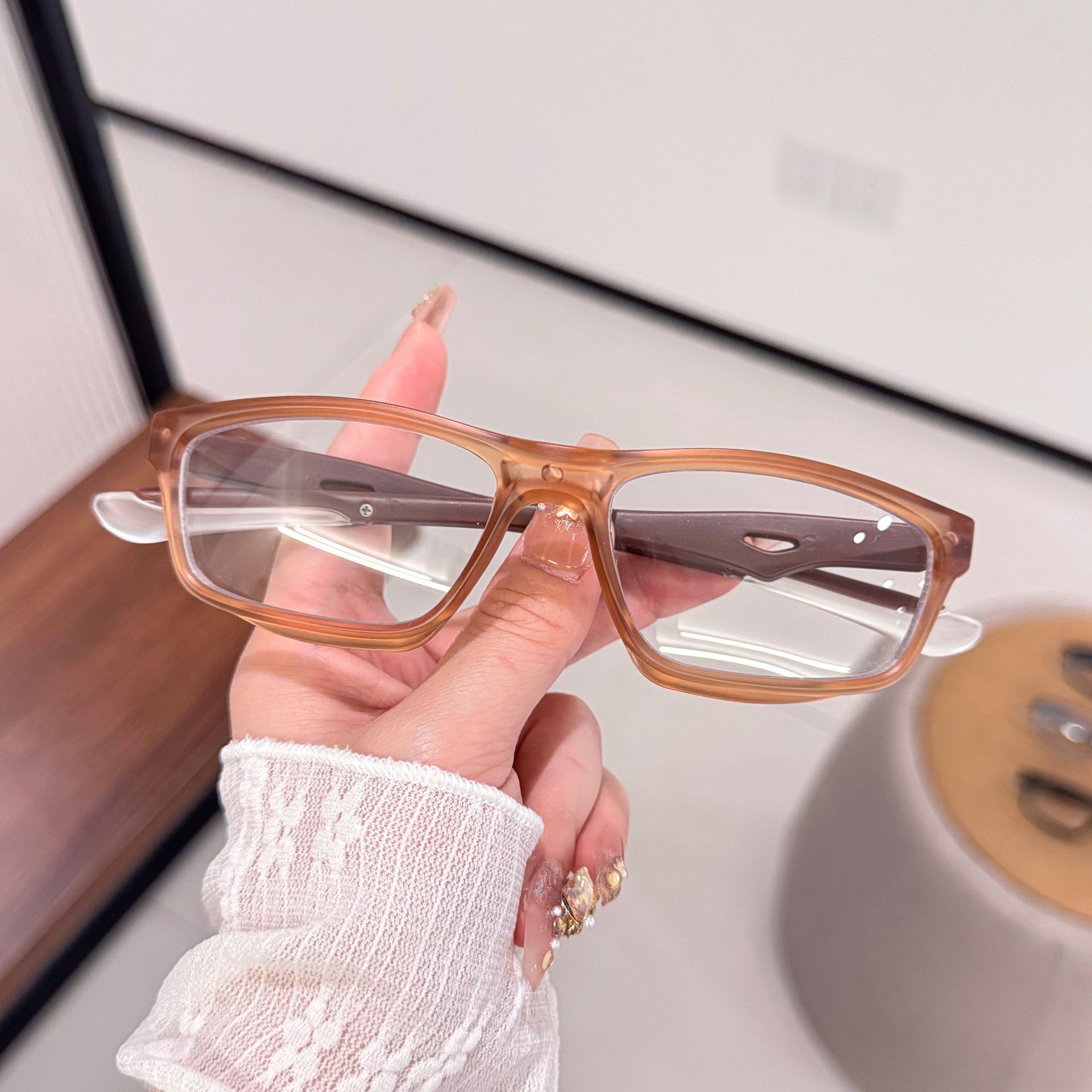 

Спортивные очки для близорукости, которые можно носить для езды на велосипеде на открытом воздухе, с защитой от синего света 0-1.0-1.5-2.0-2.5-3.0-3.5-4.0 -4.0 хаки