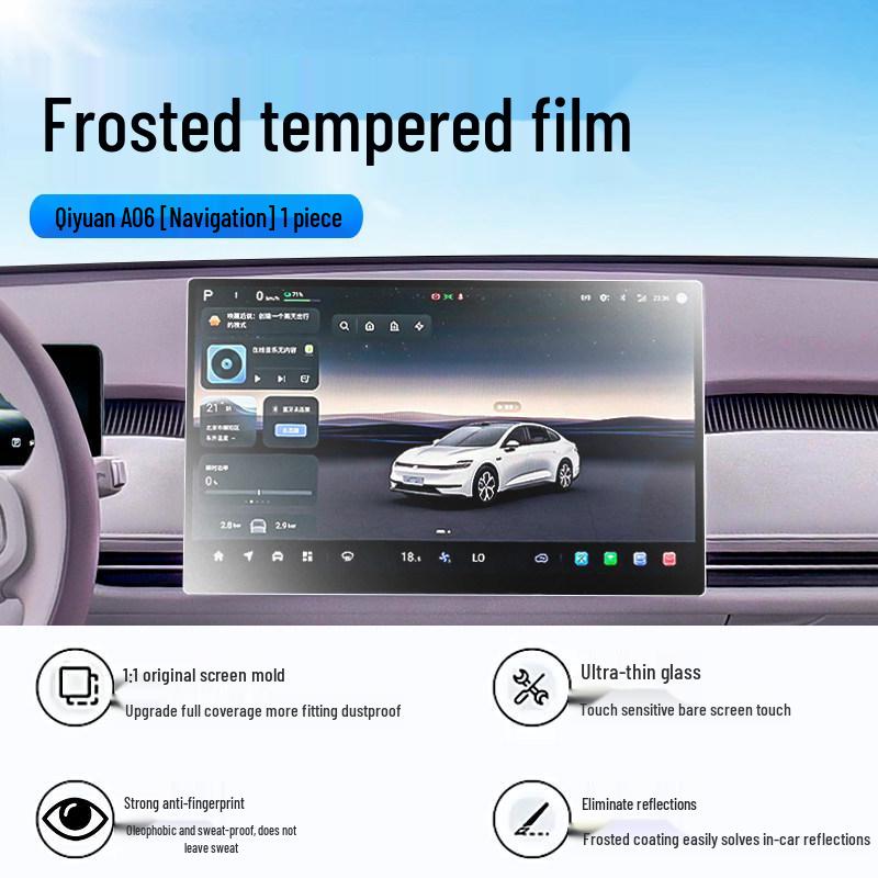 Changan Qiyuan A06 Screen Protector: Fits 26 Models, Central Control Navigation, Car Interior Upgrade.