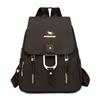 Ladies' Casual Backpack, Lightweight for Shopping Storage, Retro Crossbody Backpack and Travel Bag