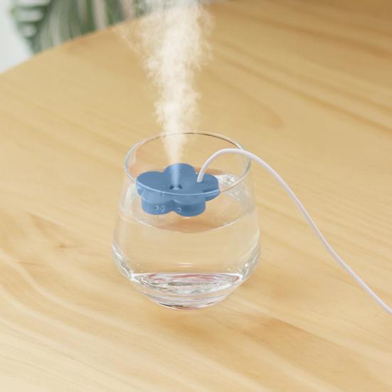 USB Plug-Play Small Humidifier Low Noise Compact Size Portable Mini Essential Oil Diffuser Ultrasonic Aromatherapy Humidifier