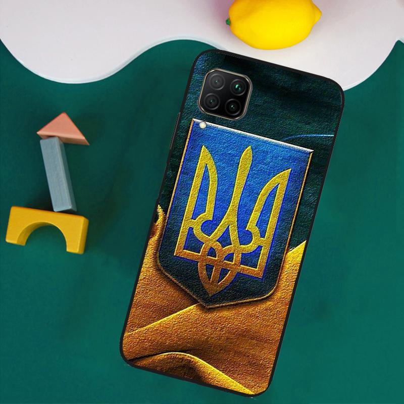 Ukraine Flag For Huawei Nova Y73 Y72 Y70 Y90 Y60 Y61 Y91 12s 12i 11i 8i 9 10 SE P40 Lite P30 P60 Pro Case