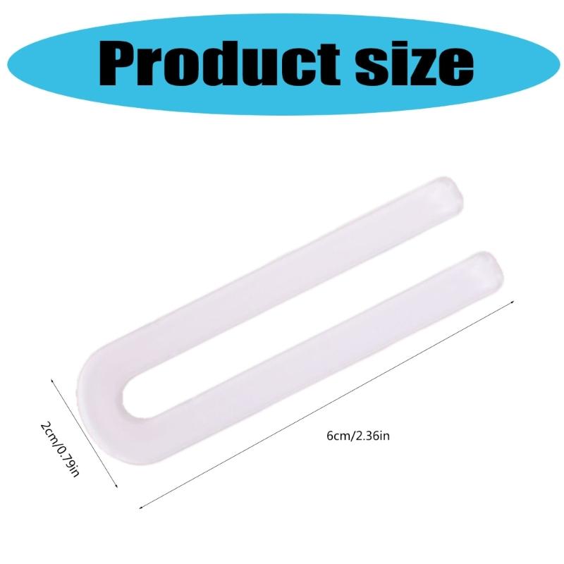 Acrylic Anime Themed Hair Clip Lightweight Shatter Resistant Hairpin Elegant Hair Accessory for Roleplay Enthusiasts