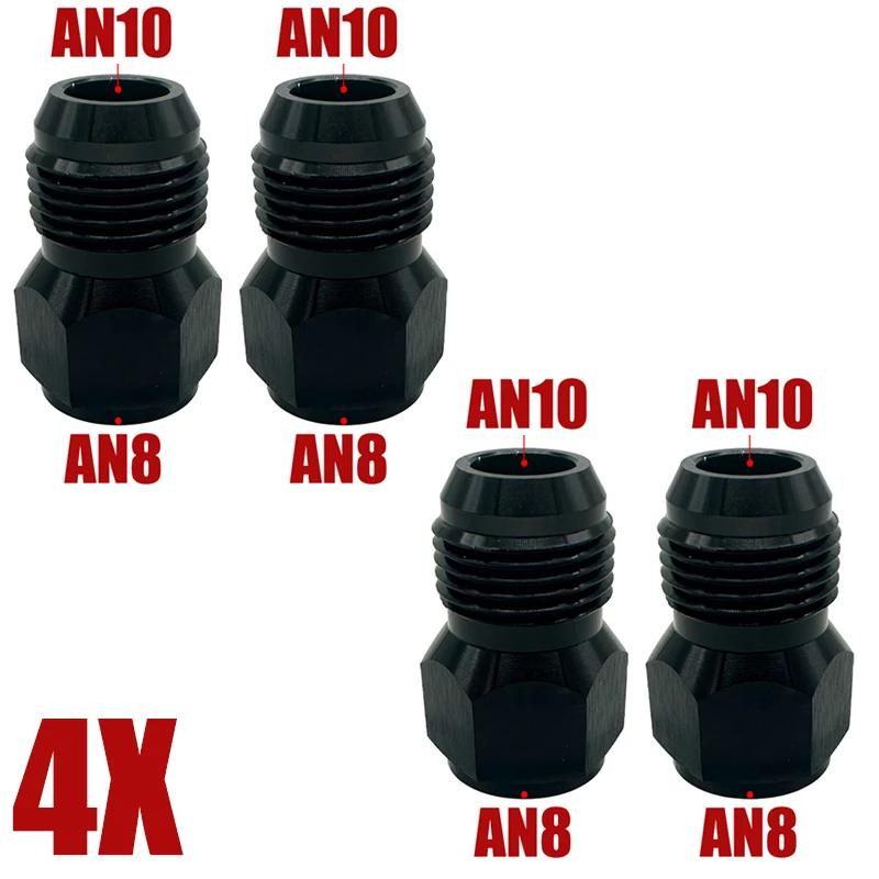 4X Aluminium Reduzierer Expander Fitting Adapter Innen zu Außen AN3 AN4 AN6 AN8 AN10 AN12 AN16 AN20 Ölkühler Anschluss Schlauchfitting