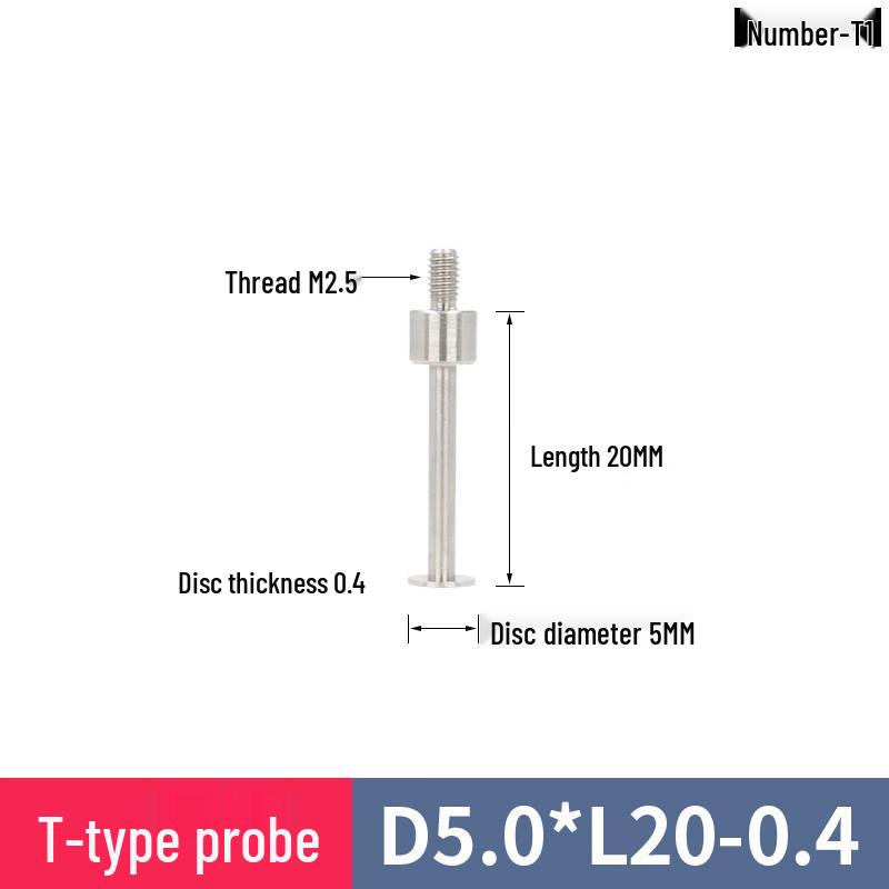 Shanding Song T-Type Dial Indicator Probe Tip