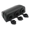 3 In 1 Tent Type 12-24V Power Sockets Combination Automotive Accessory Outlet for Car Rv Truck Marine Boat