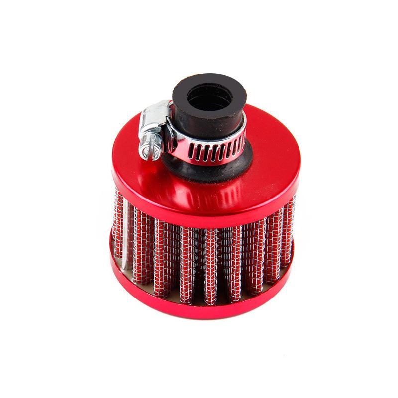 Universeller Durchmesser 12mm Auto Lufteinlass Kleiner Pilzkopf Luftfilter Modifizierter Kleiner Luftfilter