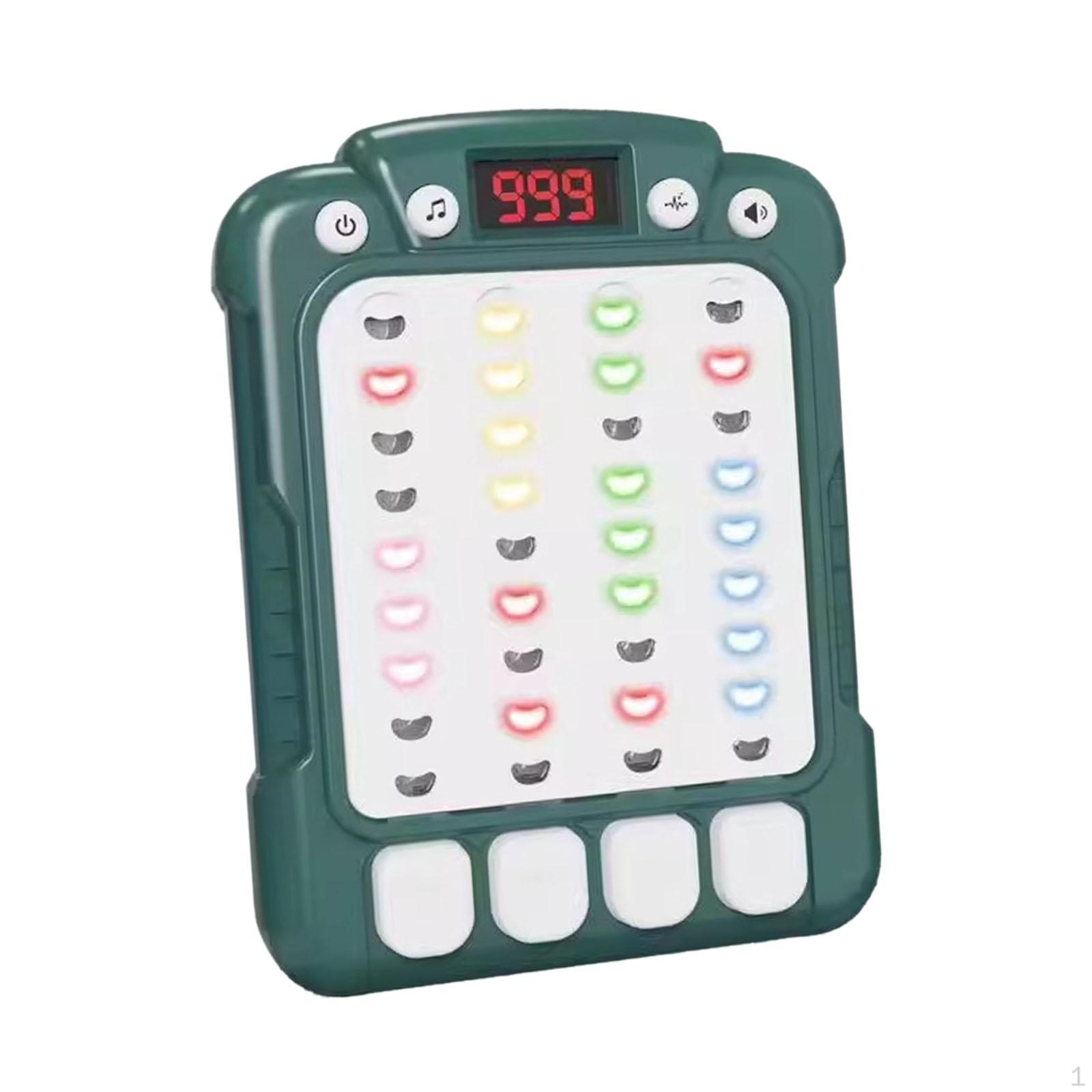 

Машина для ритмического нажатия пальцами, развивающая мелкую моторику, развивающая раннее развитие, игрушка для танцев, детская головоломка зелёный