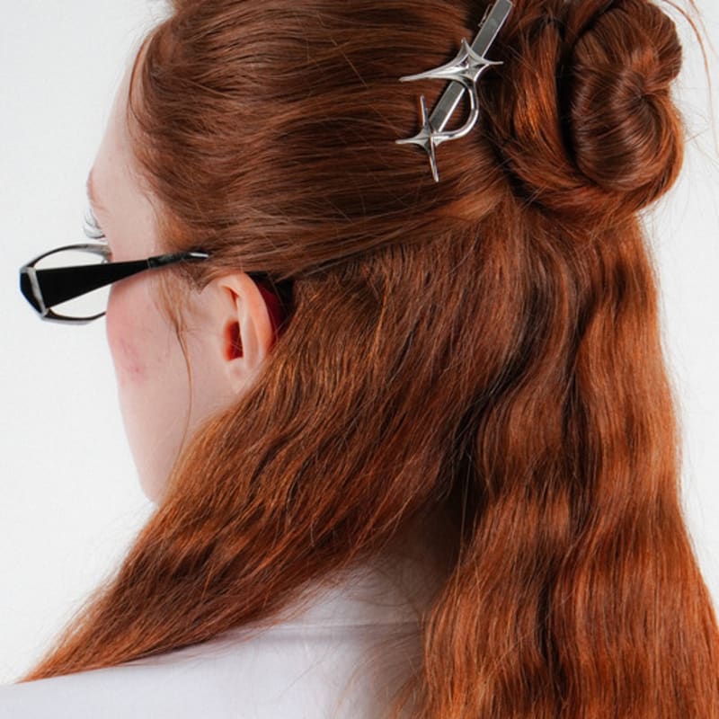 

DARINGDarling NU SHAPE HAIRCLIP M SILVER