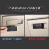 Soft Carbon Fiber Car Co-pilot Glove Box Switch Sticker Suitable for Honda Odyssey RB1/RB2/RB3 2009-2014