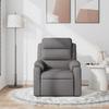 Massage Chair Dark Gray Fabric