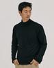 Mugeon Moderit Mock Turtleneck Sleeve _ Black