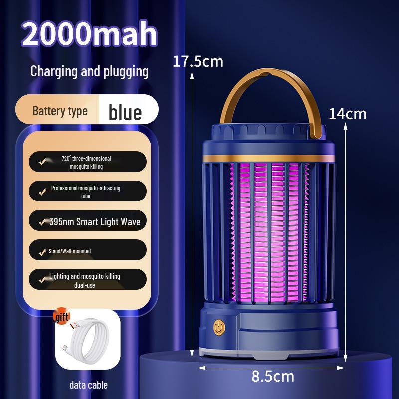 3-in-1 Camping and Home Night Light with Electric Mosquito Killer