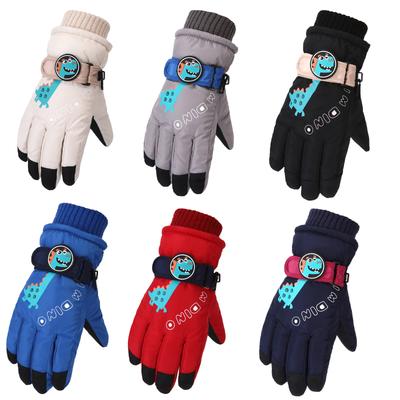 Kinder Skihandschuhe Cartoon Niedlich Winter Outdoor Skifahren Radfahren Warm Und Verschleißfest