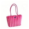New Autumn And Winter Plush Bag Fashionable Foreign Style Crossbody Underarm Versatile Handbag Large Capacity Shoulder Bag