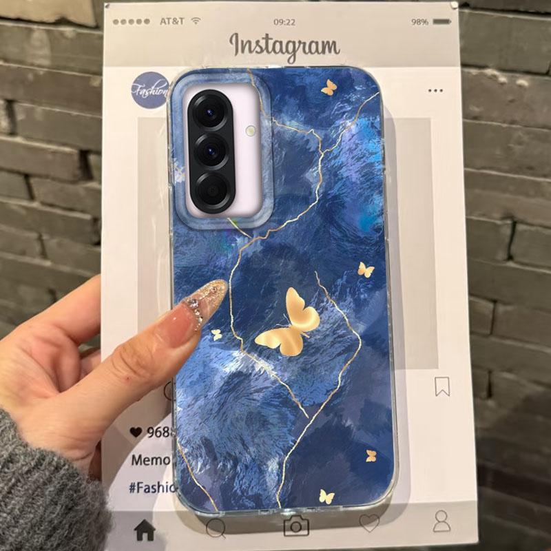 Pink Flower Girls Women Phone Case For Samsung Galaxy A56 A16 A17 A26 A36 A06 A07 A55 A35 A25 A54 S24 S25 Ultra S22 S23 FE Cover