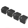 4 peças/lote Acessórios de Estilo para Carro Fechadura da Porta Anti-ferrugem Impermeável Cobertura de Fivela de Proteção Para Ford Focus 2 mk2 (2004-2011)
