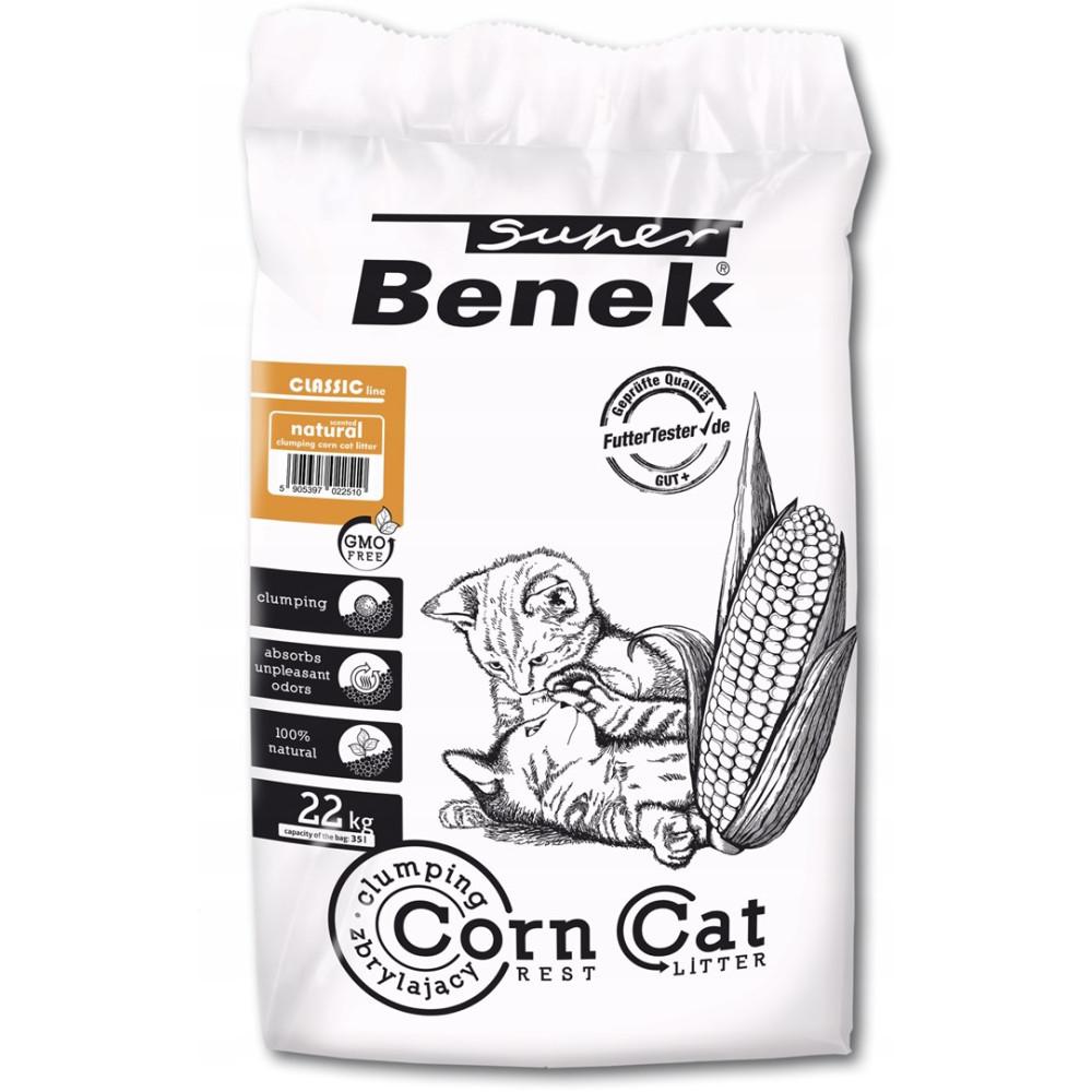 Super Benek Lettiera Naturale di Mais 35l / 22kg