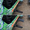 Replacement Accessories for Ryker 600 900 Brake Pedal Larger Brake Pedal Footboards Extended Brake Foot Rest Peg Pedal