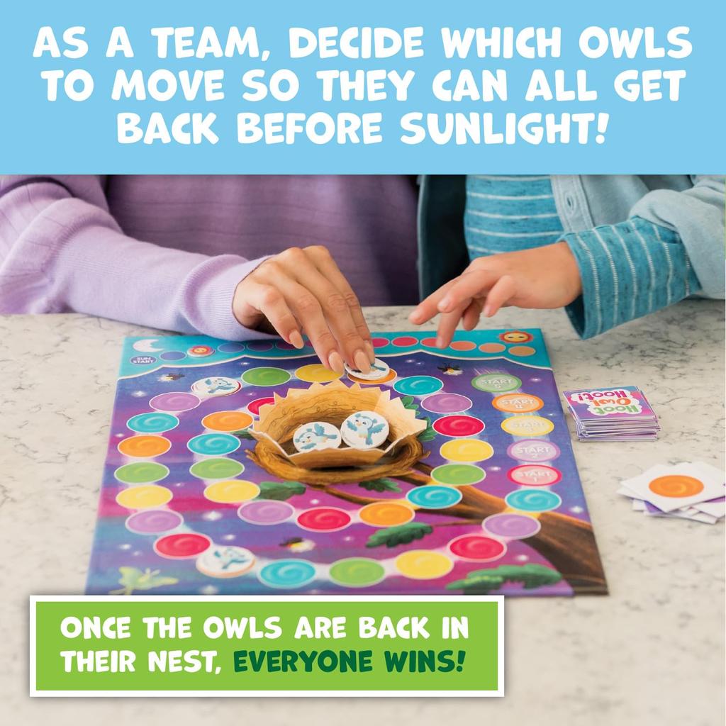 Peaceable Kingdom MindWare Hoot Owl Board Game GM106 Hoot!